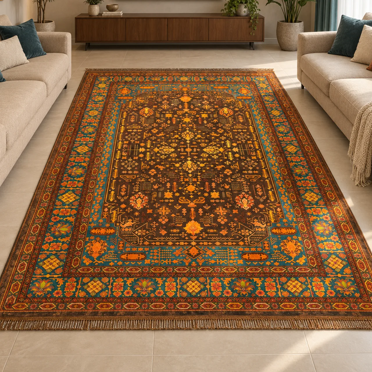 فرش 6 متری 1200 شانه آکروتکس 3025A